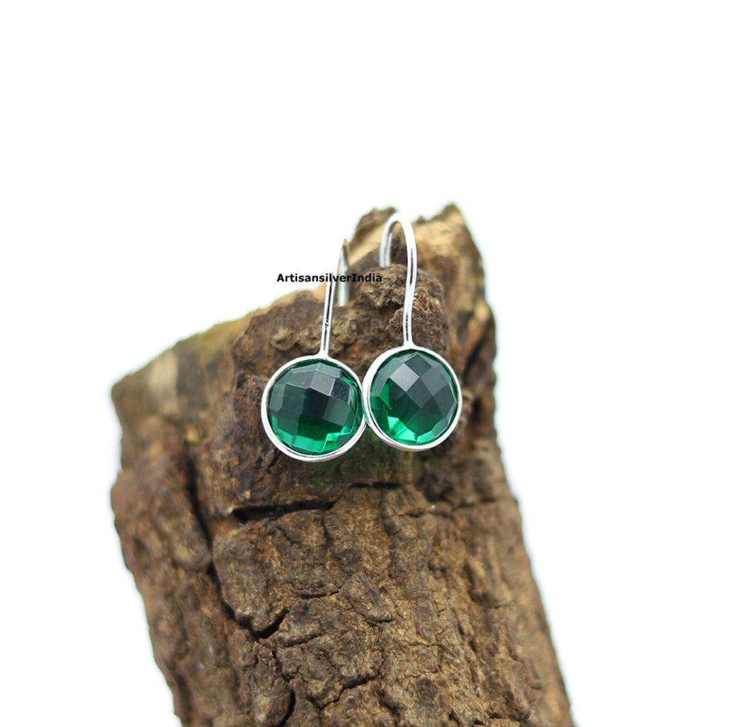 Damen Ohrringe Nina - 3.5 Cm Markasit Schmuck In 925 Sterling Silber Für Elegante Looks