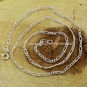 925 Silver Chain, Pendant Chain, Solid Silver Chains, Necklace Jewelry, 18 Inches Chain, Silver Women Chain, Chain for Necklace, Boho Gifts.