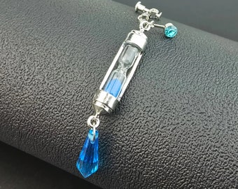 the case study vanitas Anime Vanitas Cosplay Ear Clip, The Case Study of Vanitas Cosplay Earring, Hourglass Earrings Costume Jewelry, Anime Jewelry,Cosplay Jewelry