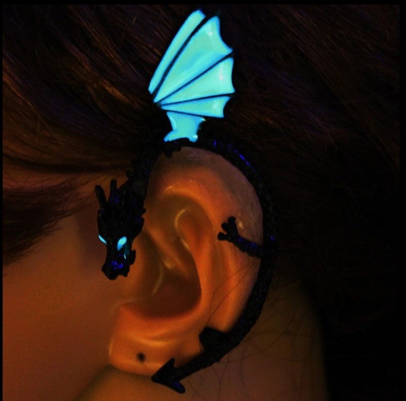 Dragon Ear Cuff Clipon Earring Dragon Cuff Dragon Ear Cuff Etsy