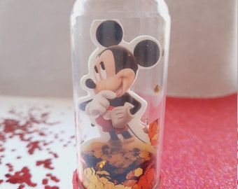 10 pcs Mickey Mouse dome thank you gift for guests, Personalized favor, free shipping, Party supplies, Birthday favor,  Disney dome favor.