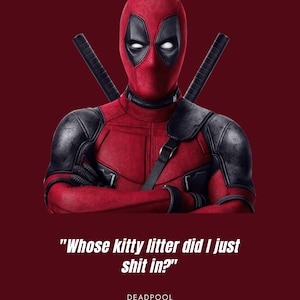 Deadpool kitty cheap litter