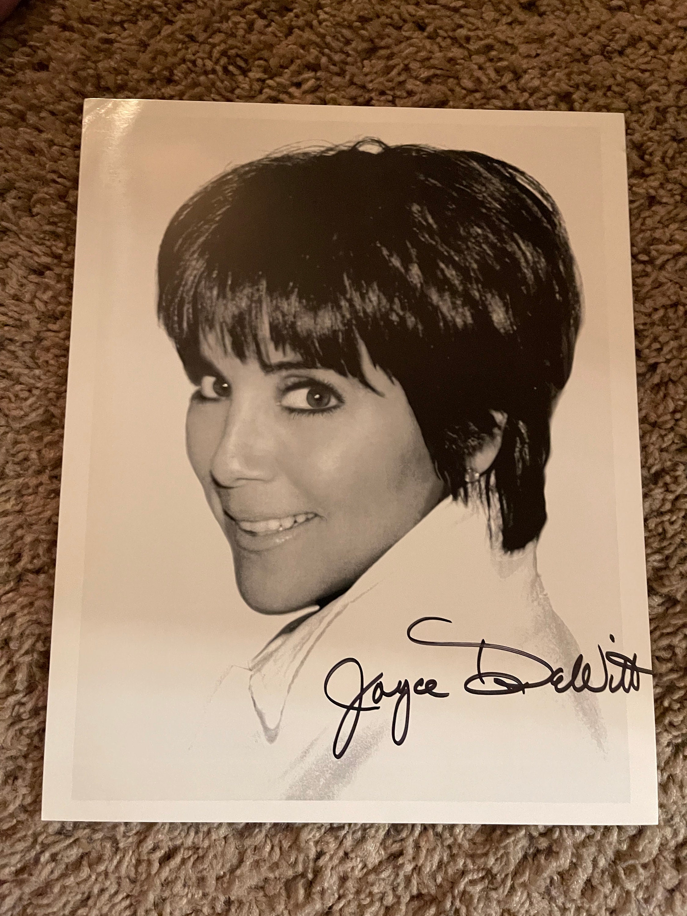 Joyce Dewitt Signed Picture Etsy