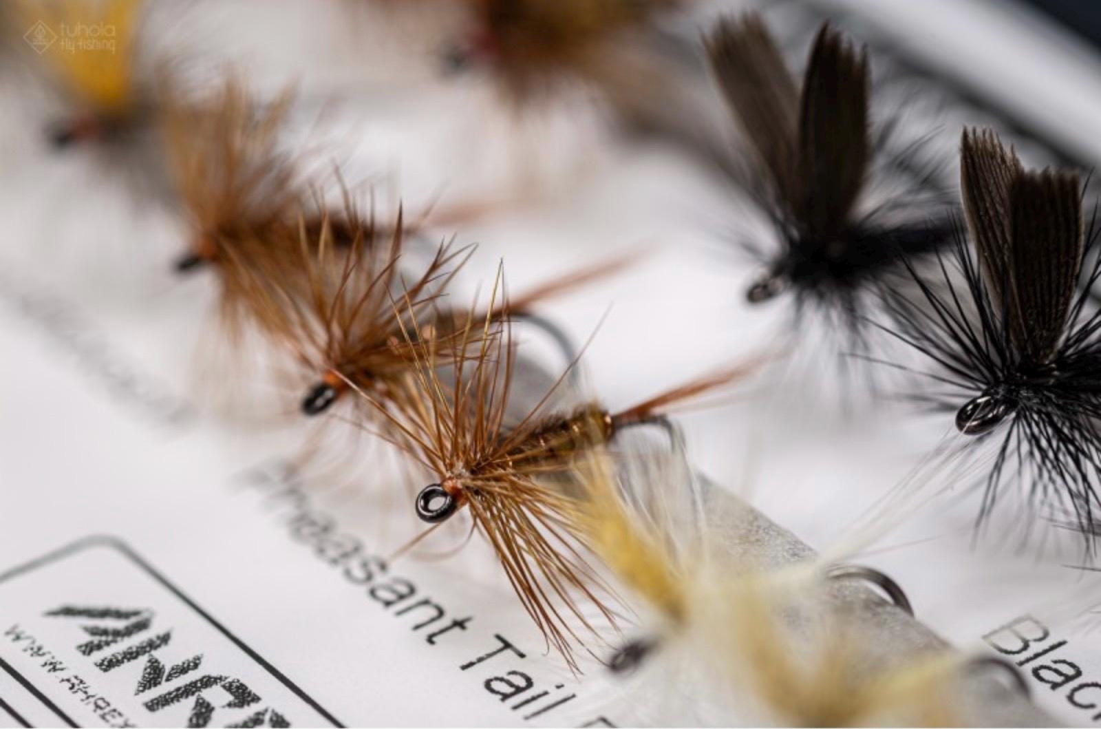 12 Mosche Da Pesca Per Trota Northern Counties - Ragni Lurex Perlati (Misure 14/12/16/18) - Set Professionale UK