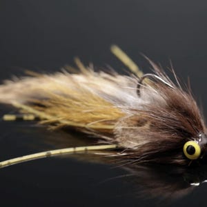 JUNO SCULPIN #2 naturalny wzór muchy streamer sculpin pstrąg potokowy