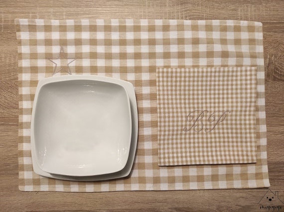 Tovaglietta Individuale Stor Punto Palme - 43x28cm, Plastica Soft Per Bambini, Lavabile E Riutilizzabile - Foto 14