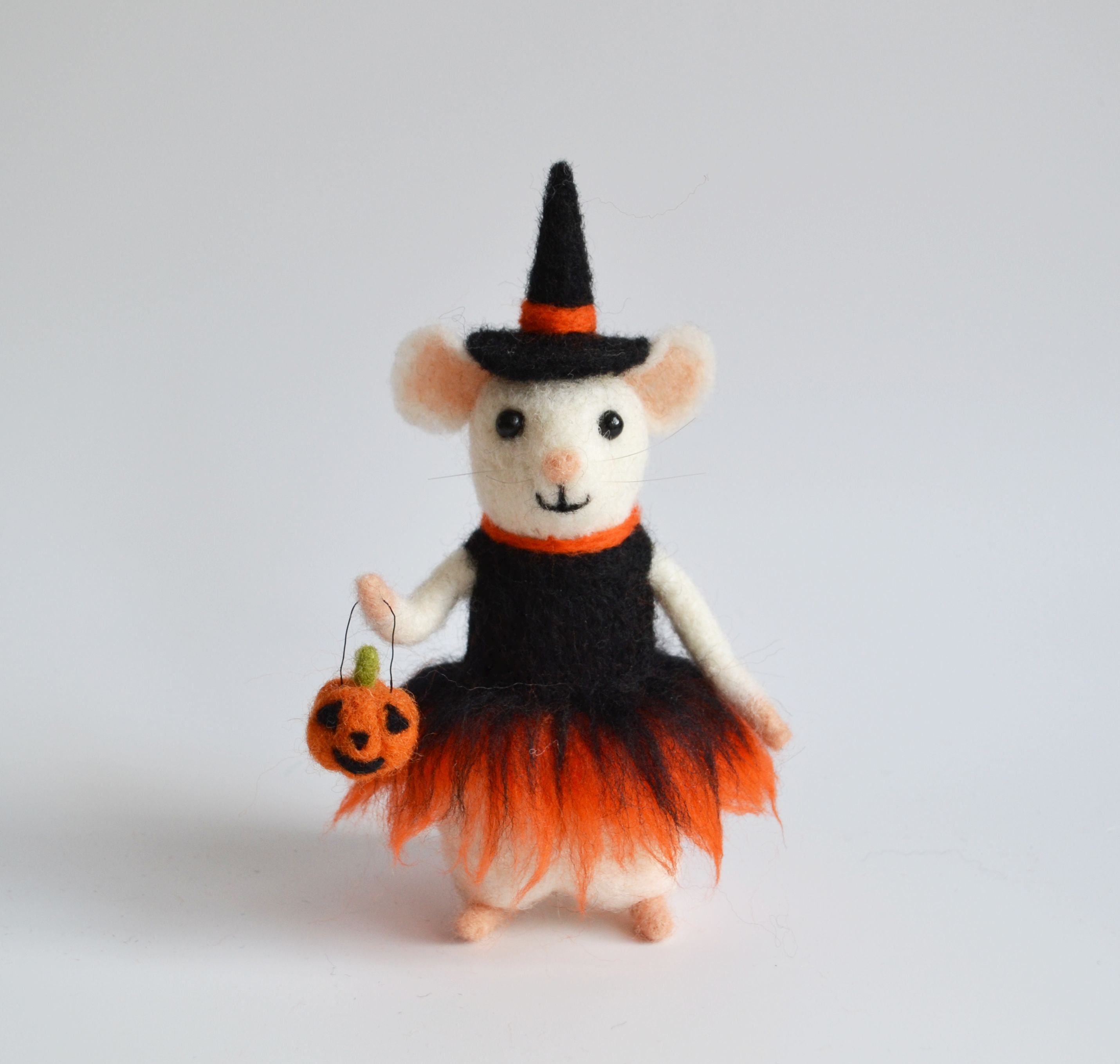 Halloween Mouse, Needle Felted Mouse, Felt Mice, Needle Felted Animal,  Mice, Halloween, Halloween Decoration, Halloween Costume -  UK