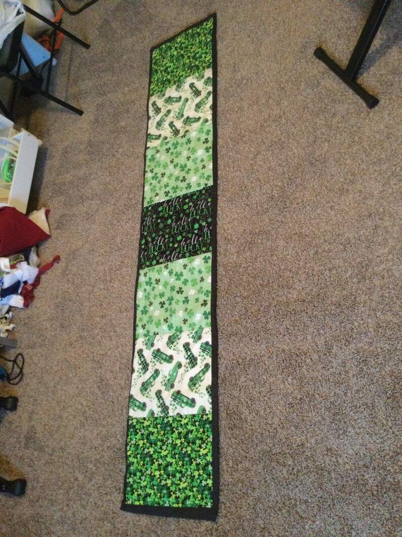 Handquilted Table Runner Etsy