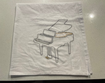 Piano Kitchen Dish Towel