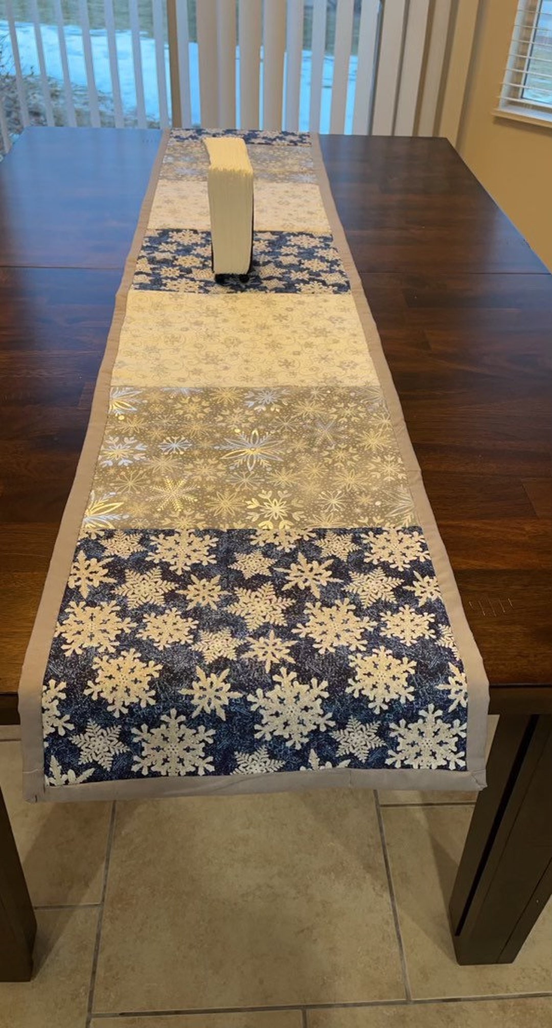 Handquilted Table Runner Etsy