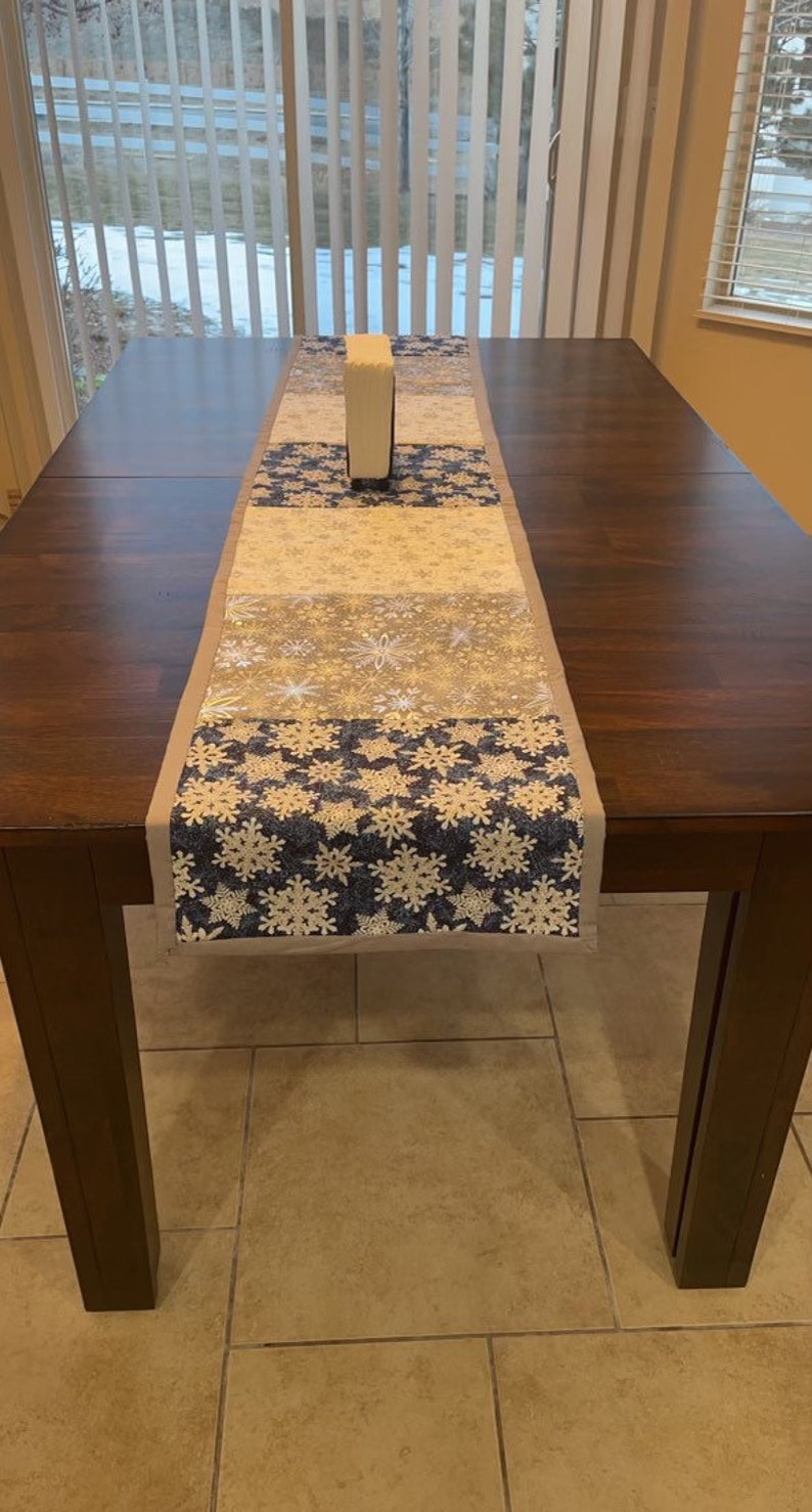 Handquilted Table Runner Etsy