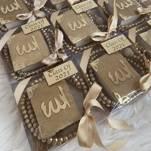 Mini Coran personnalisé avec boîte, Cadeaux personnalisés, Ramadan Moubarak, Cadeaux islamiques, Mariage islamique, Cadeau Aqiqah, Cadeaux Eid Mubarak, Bébé musulman