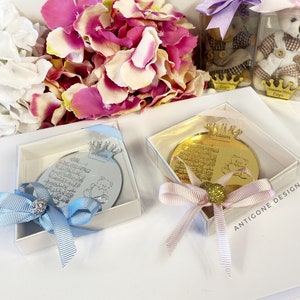 Personalized Ayatul Kursi Magnet, Muslim Baby Shower Gifts, Aqiqah Favors, Ameen Gifts, Birth Anouncement, Baby Welcoming, Birthday Party
