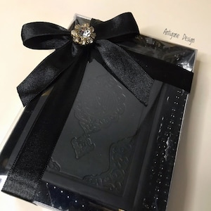Custom Black Arabic Quran And Tasbeeh Set, Islamic Wedding Gift, Ramadan Kareem, Muslim Giveaway, Muslim Religious Gift, Muslim Gift For Him