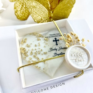 Custom Baptism Epoxy Magnet Favors, Christening Gift, Mi Bautizo, Personalized Gift, Baby Shower Favors, Sweet 16 Gifts, Quinceañera Favors