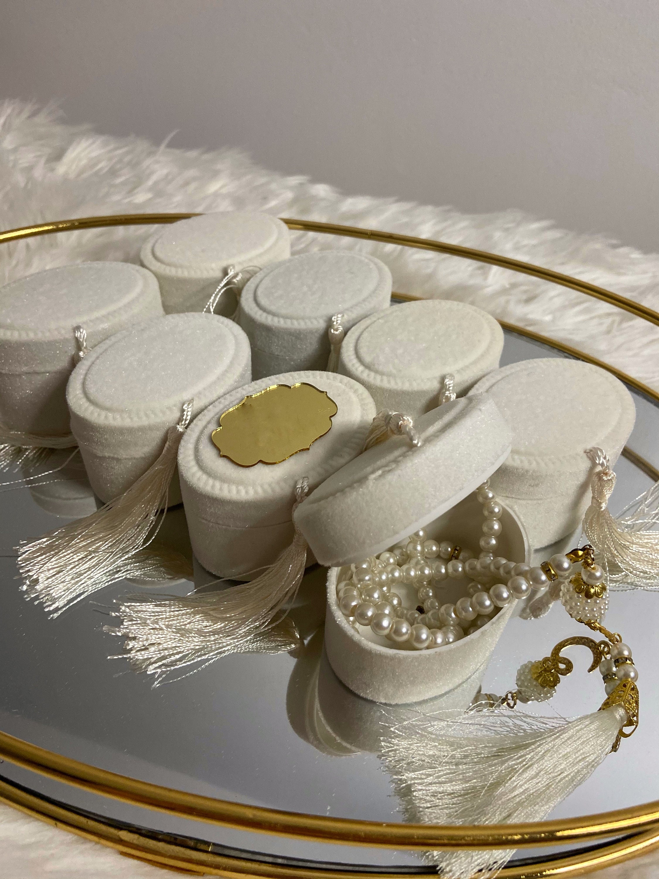 Tasbeeh With Velvet Boxes, Prayer Beads Set, Ramadan Gifts, Eid Mubarak, Ramadan Kareem, Ramadan Mubarak, Wedding Gifts, Muslim Baby Gifts