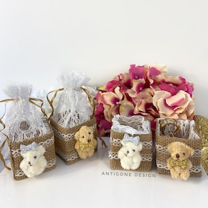 Teddy Bear Candy Box, Personalized Gifts, Thank You Beary Much, Baby Shower Gifts, Baptism Favors, Birthday Party Gifts, Baby Welcoming