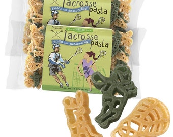 Pastabilities Lacrosse Shaped Pasta, Non-GMO Wheat Pasta 14 oz (2 Pack)