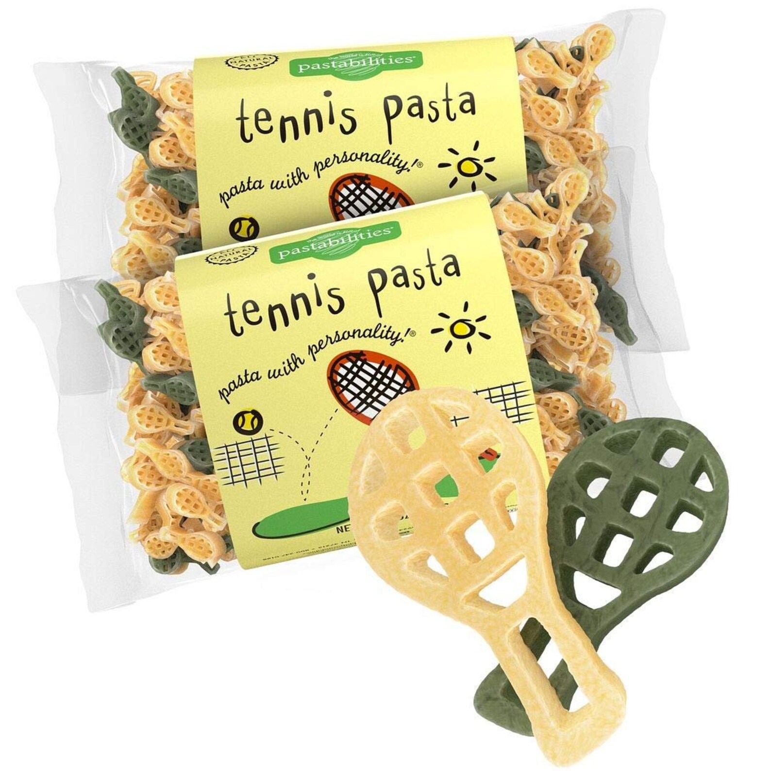 Pastabilities Tennis Pasta Fun Shaped Tennis Racket Noodles Etsy