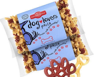 Pastabilities Dog Lovers Pasta, Non-GMO Wheat Pasta 14 oz (2 Pack)