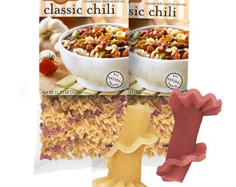 Pastabilities Classic Chili, Curly Shaped Noodles with Seasoning Mix, Natural Wheat Pasta, Serves 6 (11.25 oz, 2 Pack)