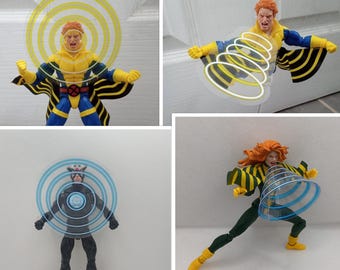 Custom Scream Effect Accessory: Action Figure Power Effect for