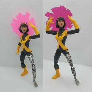 Action Figure Pink Possession Power Effects 1/12 Scale (approx. 7.5cm diameter) - FIGURE NOT INCLUDED