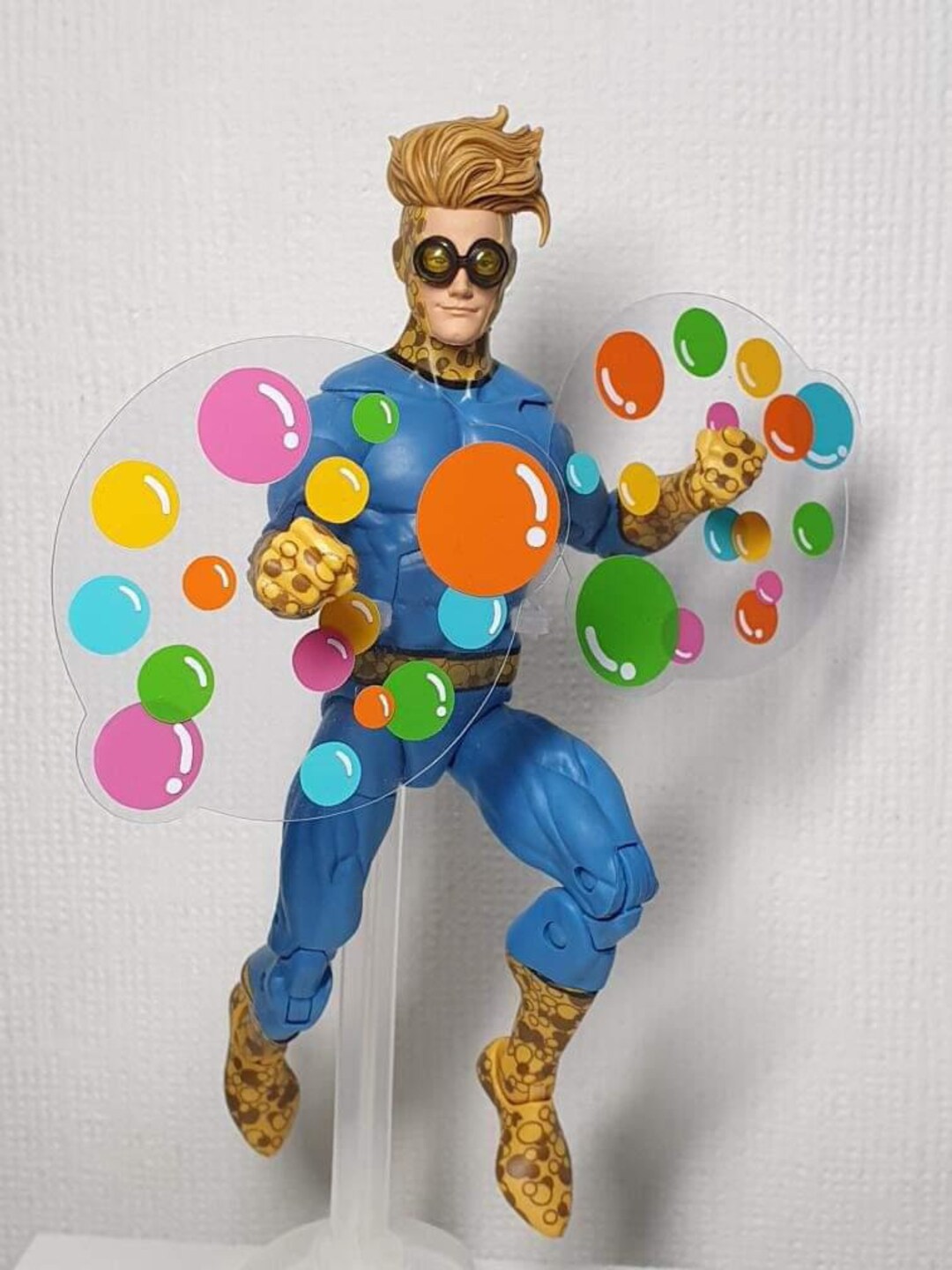 Action Figure Bubble Balls Power Effects 1/12 Scale Multicoloured X2