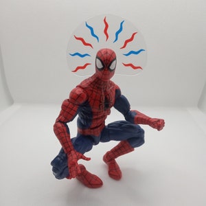 ② SPIDER-MAN THE MOVIE 2002 Figurine articulée Spiderman MARVE — Jouets