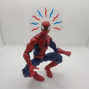 Figura de acción Wavy Tingle 2 colores Efectos de energía Escala 1/12 - (semicírculo de 7 cm de diámetro) - FIGURA NO INCLUIDA