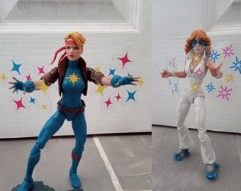 Action Figure Light Energy Power Effects 1 12 Scale Pink Yellow