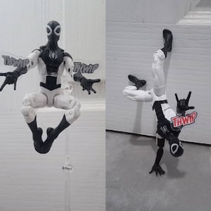 Action Figure Web-shooting Word Effects 1/12 Scale - x4 (2 different combination choices, 2 different colour options) - FIGURE NOT INCLUDED