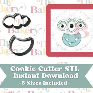 Make Your Own Monster Cookie Cutter | Make Your Own Monster Cookie Cutter STL | Instant Download