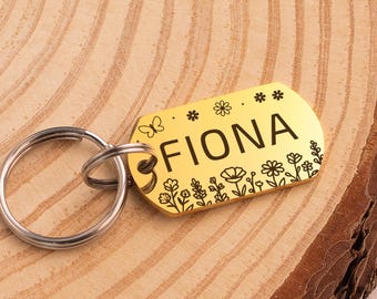 Dog Tag for Dogs - Dog ID Tags - Pet ID Tag - Dog Name Tag - Custom Pet Tag - Dog Collar Tag - Dog Tag Personalized - Engraved Pet Tag