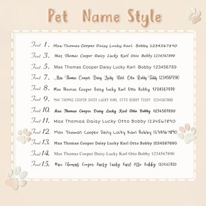 Dog Tag Dog Gifts Gifts for Pets Dog Tags for Dogs Personalized Bone Shaped Dog Tag Personalized Dog Tag Funny Dog Tags Paw Icon image 3