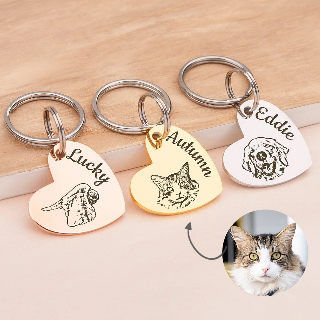 Portachiavi Con Ciondolo A Forma Di Cane – Originale E Creativo, In Metallo/Plastica, Regalo Per Amici E Famiglia - 4