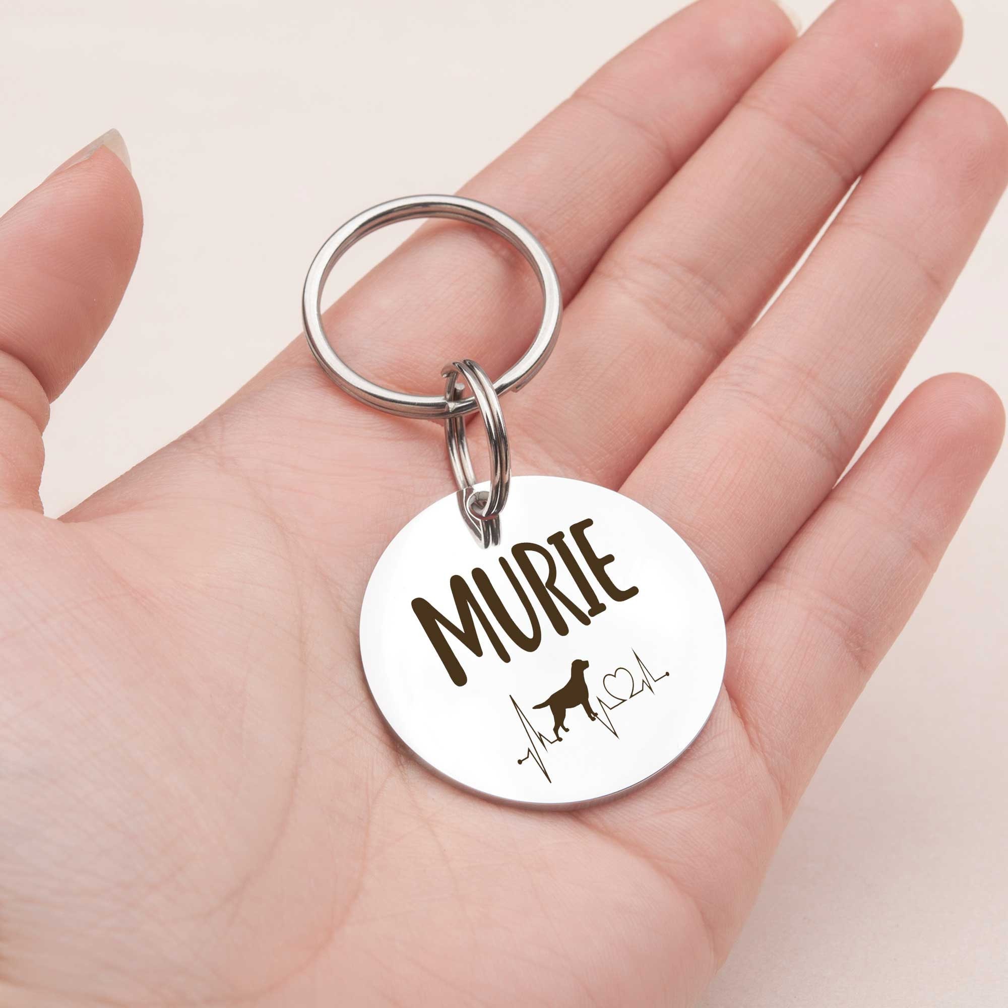 Cat ID Tag Cat Tag Personalized Cat Tag Small Etsy