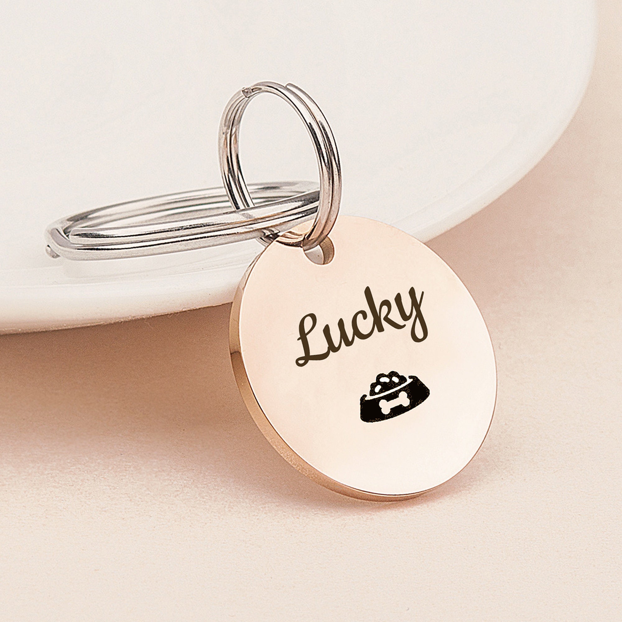 Dog Tag Dog Tags for Dogs Personalized Dog Name Tags Dog Etsy.de