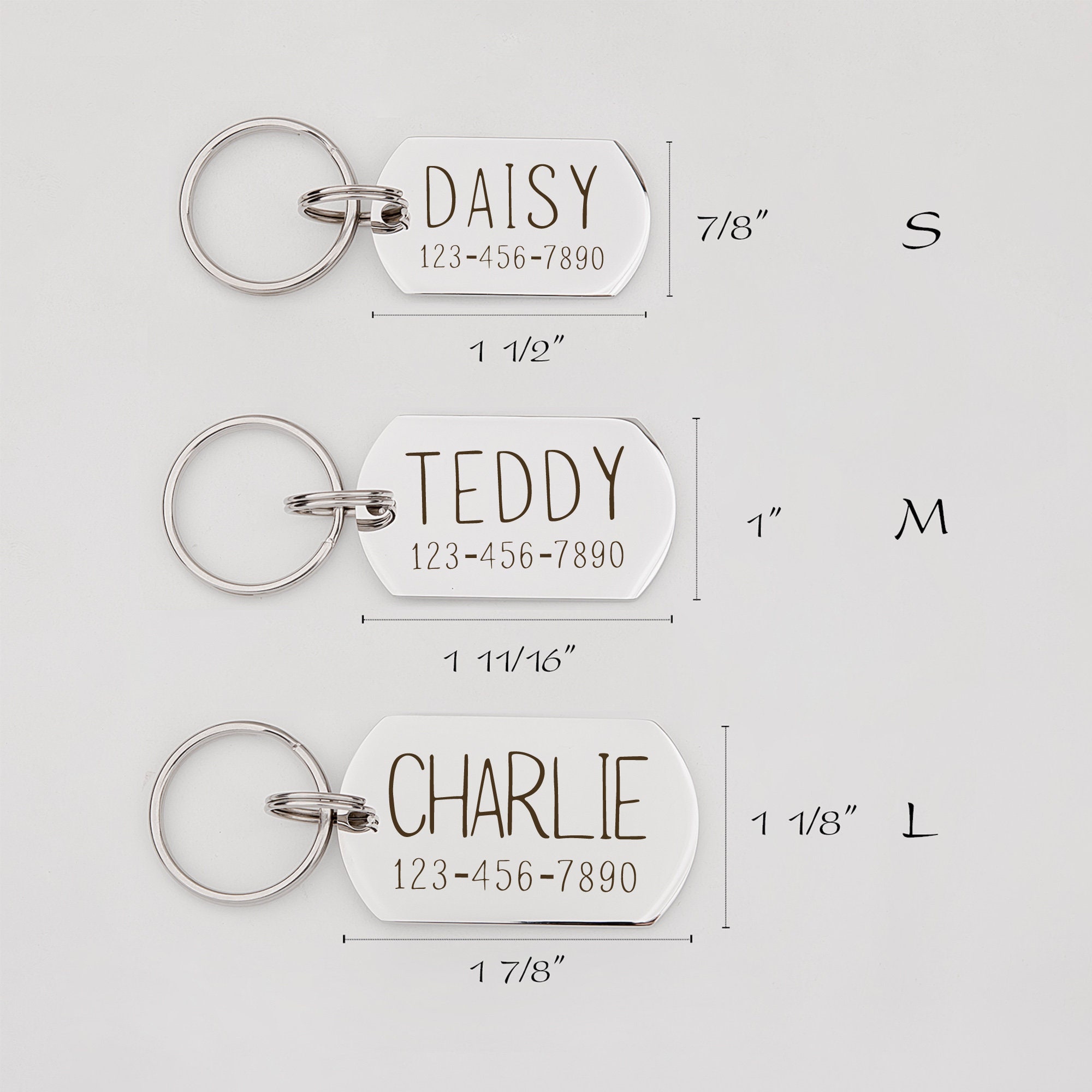 Dog Tag Custom Dog Tag Dog Tags for Dogs Pet Name Tag Etsy