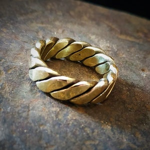 Viking Style Twisted  ring.