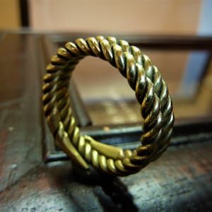 Viking Style Twisted  ring.