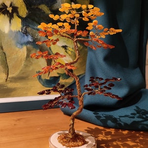 Lucky Tree Made Of Natural Baltic Amber 210 Beads.