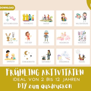 Cartões de rotina para crianças, atividades de primavera, planejamento montessori, impressão em pdf, plano diário, cartões de sinalização, plano semanal, estrutura, família ritual infantil