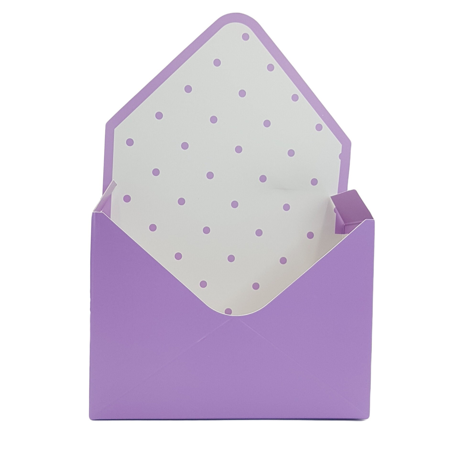 Large Flower Envelope Box With Plastic Liner Gift Box Florist Etsy