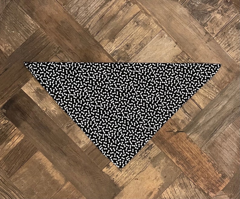 Dog Bandana Bad to the Bone Customizable