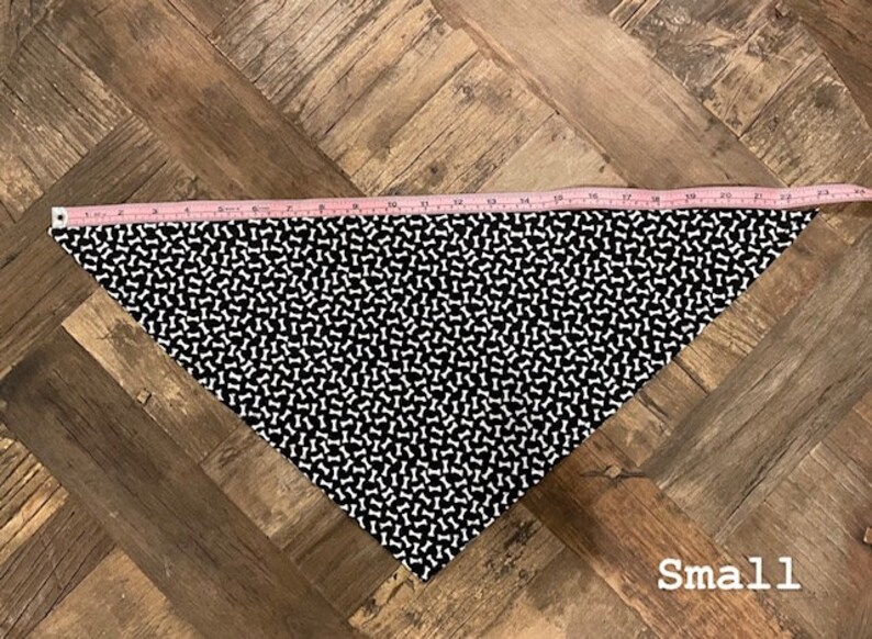 Dog Bandana Bad to the Bone Customizable