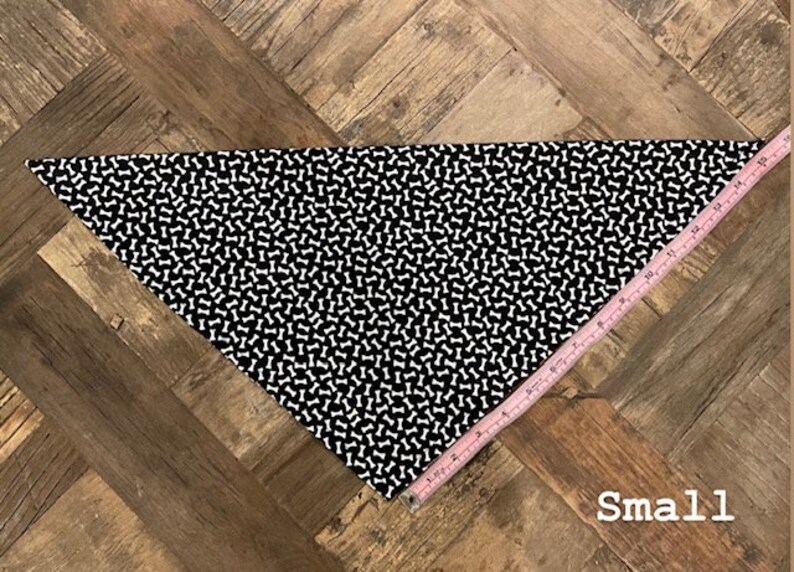 Dog Bandana Bad to the Bone Customizable