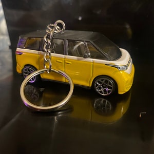 Volkswagen ID Buzz minivan keychain