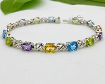 925 Pulseras De Plata Terlina Para Hombr: Pulsera Redonda De