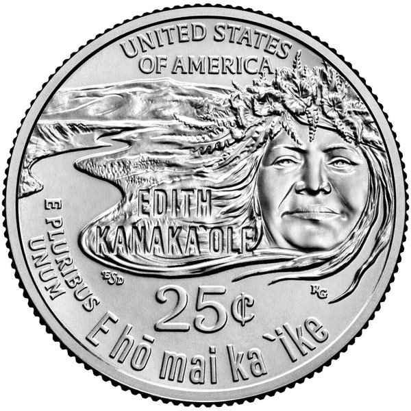 2023 Edith Kanakaʻole American Women's Quarter